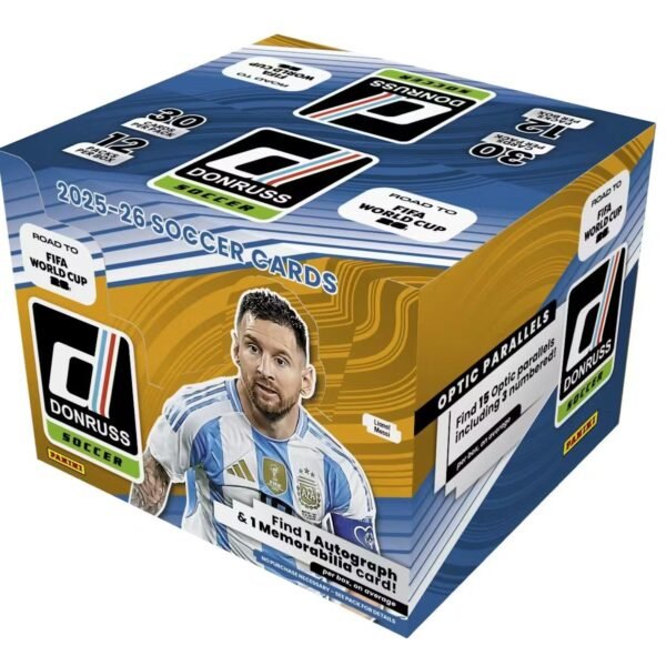 2025/26 Panini Donruss Road to World Cup Hobby Box