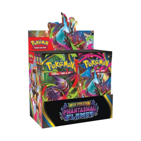 Pokémon Mega Evolution: Phantasmal Flames Booster Box
