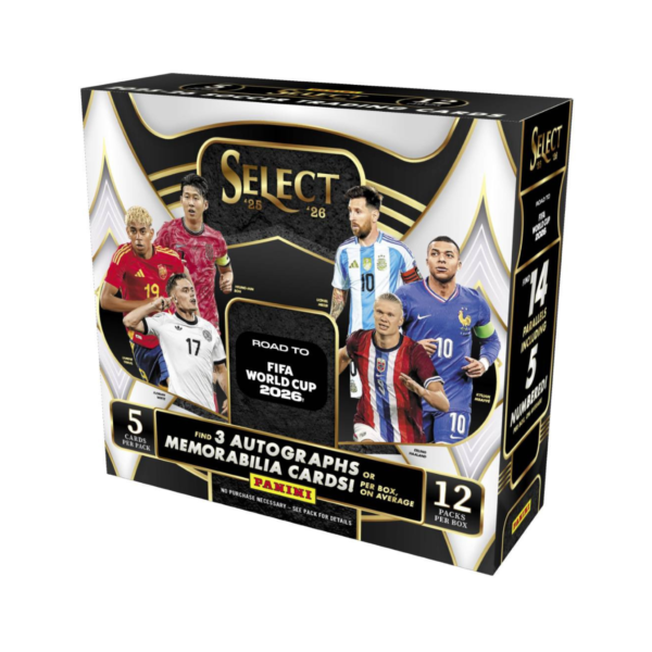 2025-26 Panini Select Road to FIFA World Cup Hobby Box