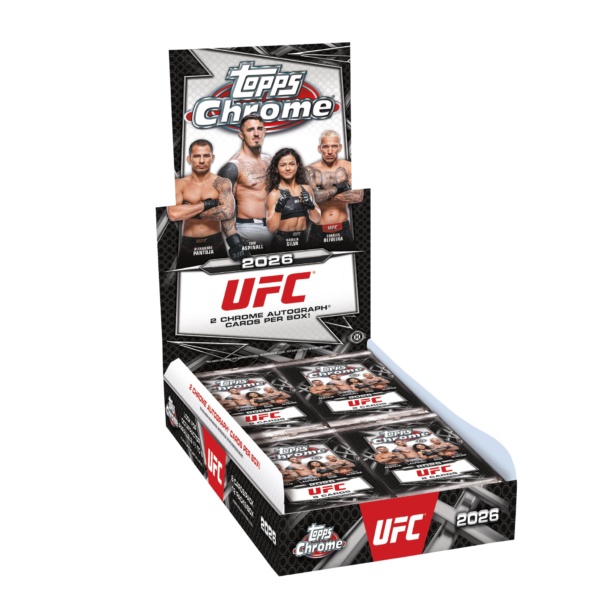 2026 Topps Chrome UFC Hobby Box