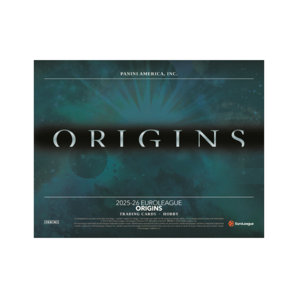 2025-26 Panini Origins Euroleague Hobby 12-Box Case