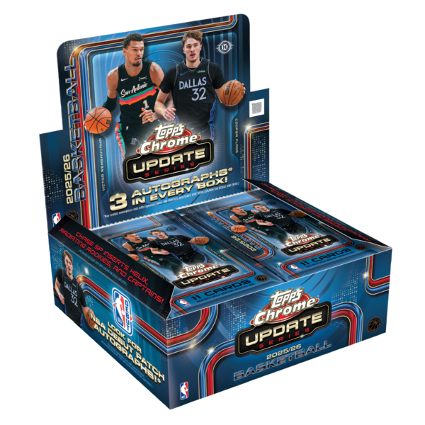 2025-26 Topps Chrome Update Basketball Jumbo Box