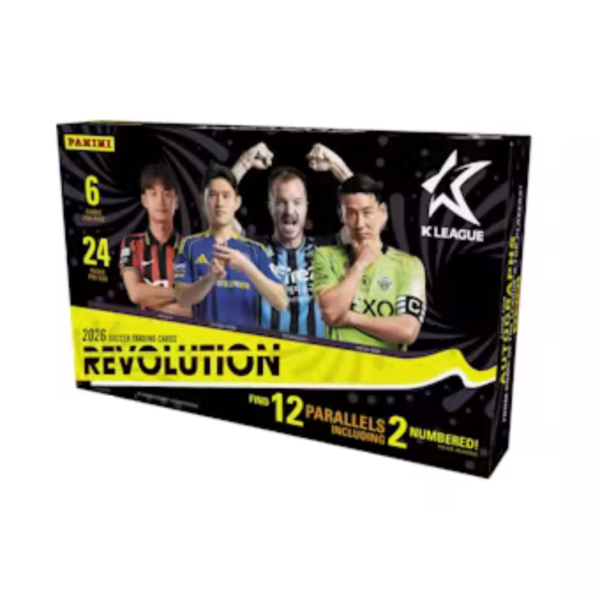 2026 Panini Revolution K-League Soccer Hobby 8-Box Case