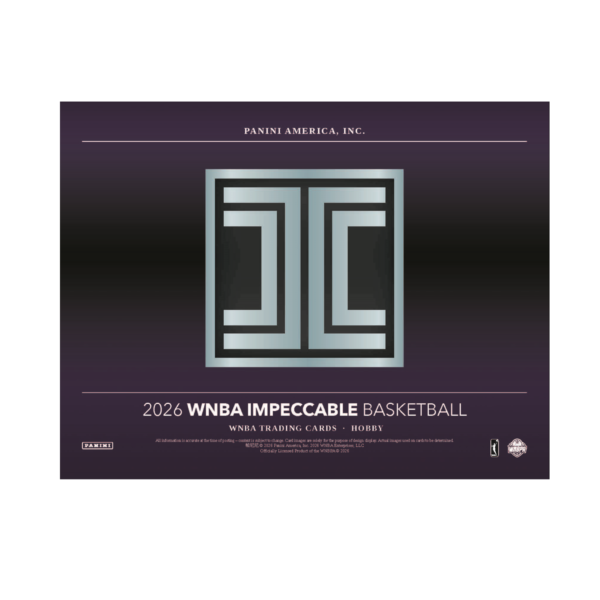 2026 Panini Impeccable WNBA Basketball Hobby 3-Box Case