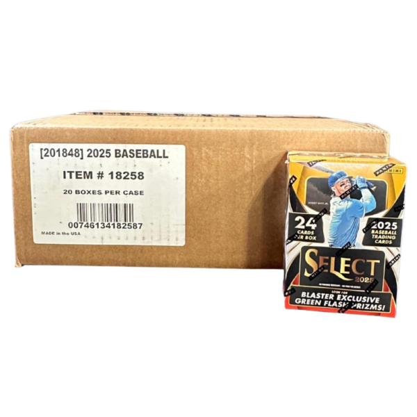 2025 Panini Select Baseball Hobby Blaster 20-Box Case