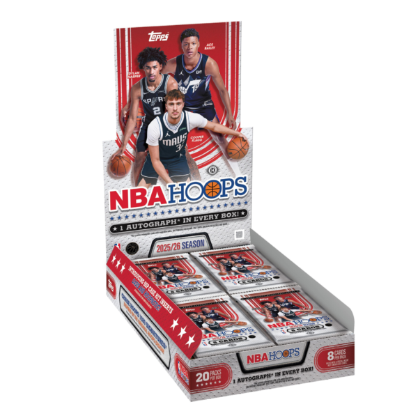 2025-26 Topps Hoops Basketball Hobby 12-Box Case