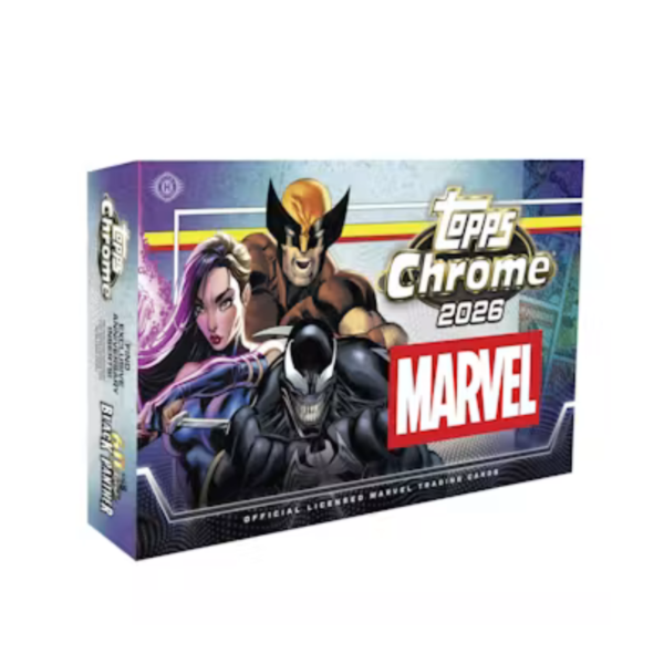 2026 Topps Chrome Marvel Hobby Box