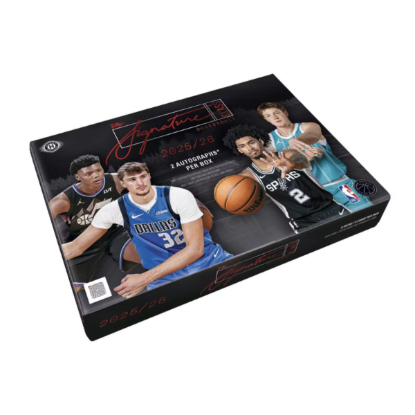 2025/26 Topps Signature Class Basketball Hobby 12 Box Case