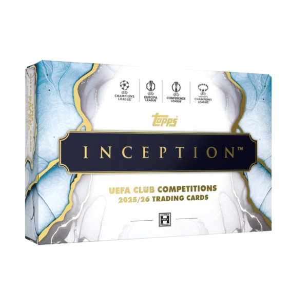 2025/26 Topps Inception UEFA Club Competitions Soccer Hobby Box