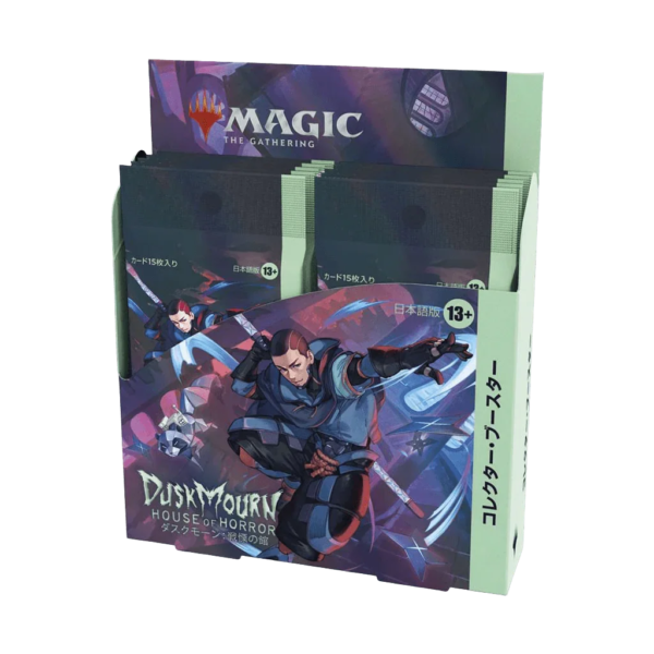 Magic: The Gathering – Duskmourn: House of Horrors – Collector Booster Box (12x Packs) (JAPANESE)