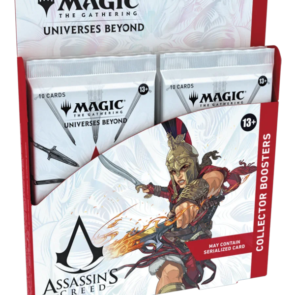 Magic: The Gathering – Universes Beyond – Assassin’s Creed – Collector Booster Box (12x Packs)