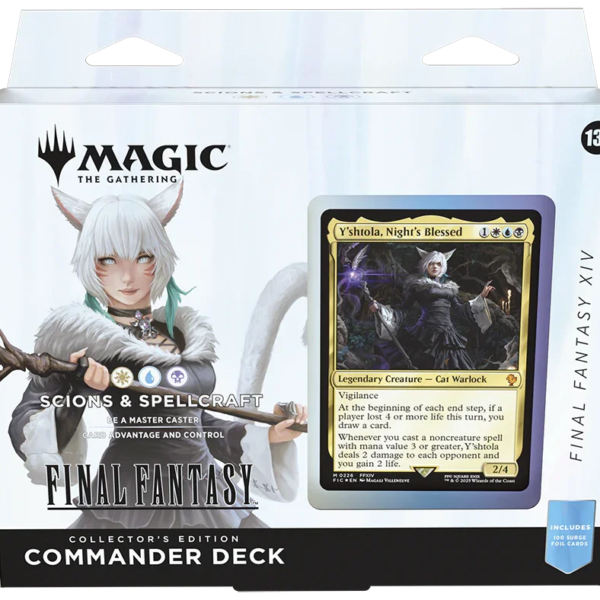 Magic: The Gathering – Universes Beyond – Final Fantasy – Collector Commander Deck – Y’shtola, Night’s Blessed