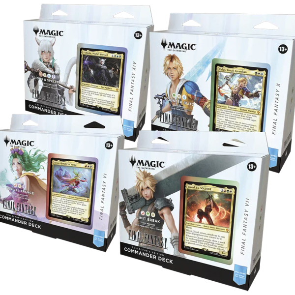 Magic: The Gathering – Universes Beyond – Final Fantasy – Collector Commander Deck – Bundle