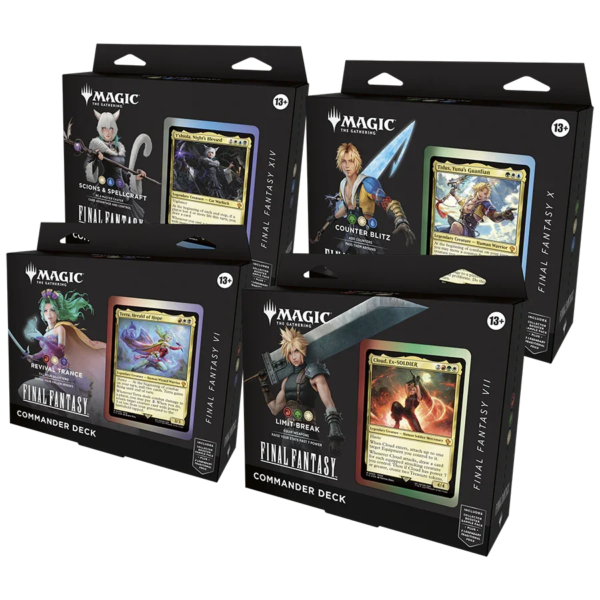 Magic: The Gathering – Universes Beyond – Final Fantasy – Commander Deck – Bundle