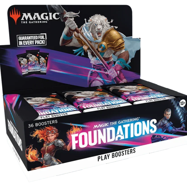 Magic: The Gathering – Foundations – Display Case (6x Play Boxes)