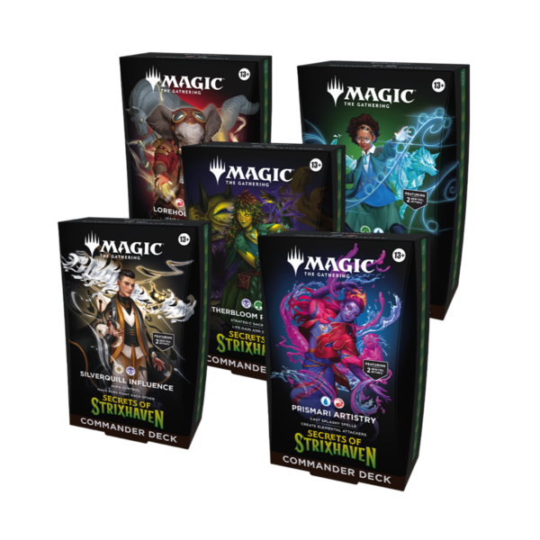 Magic: The Gathering – Secrets of Strixhaven – Commander Deck – Bundle