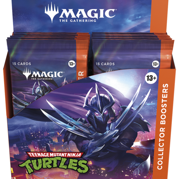 Magic: The Gathering – Universes Beyond – Teenage Mutant Ninja Turtles – Collector Booster Box (12x Packs)