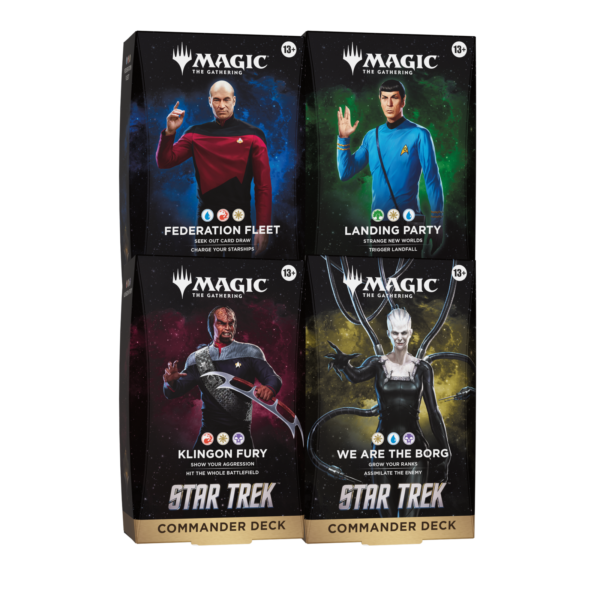 Magic: The Gathering – Star Trek – Commander Deck – Bundle
