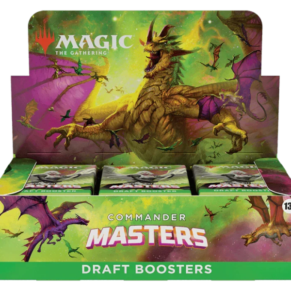 Magic: The Gathering – Commander Masters – Draft Booster Box (24x Packs)