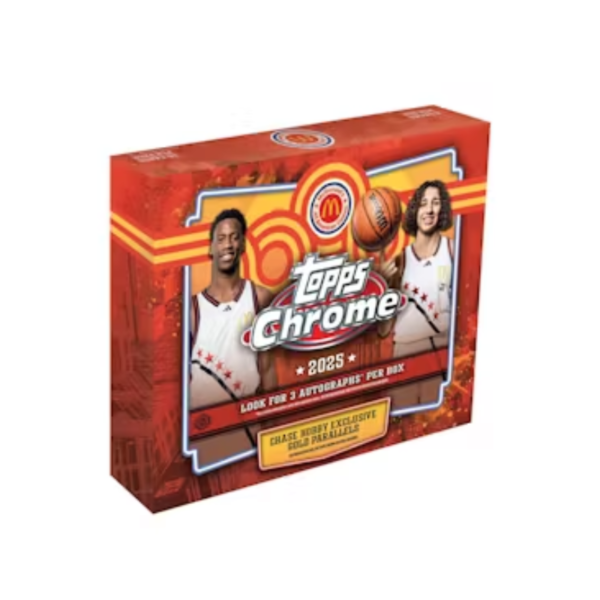 2025 Topps Chrome McDonald’s All-American Basketball Hobby Box